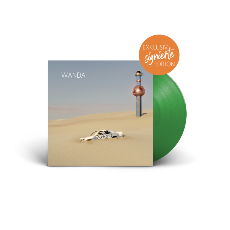 Wanda by Wanda - Signed Green Vinyl - shop now at Wanda store