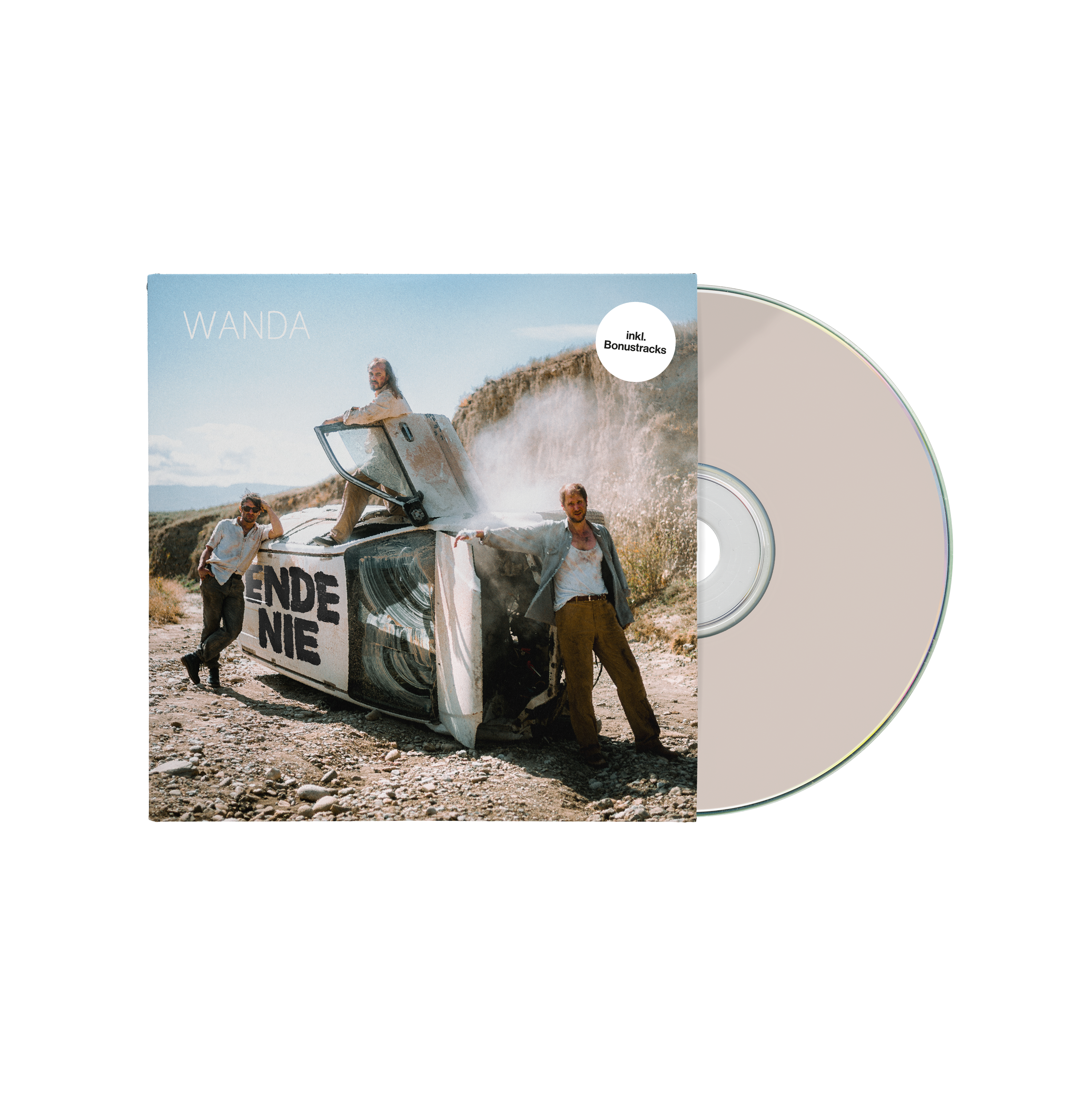 Wanda Ende nie Deluxe CD + Trinkflasche 341597